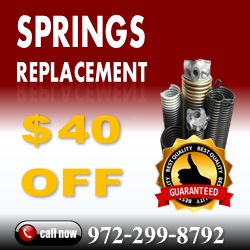 $40 OFF Springs Replacement or Repair in Ennis Texas